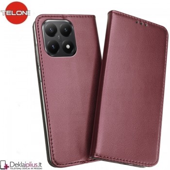 Telone atverčiamas dėklas - bordo spalvos (Xiaomi 15T) Telone atverčiamas dėklas - bordo spalvos (Xiaomi 15T)